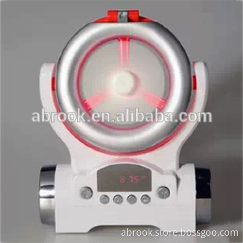 2014 Led fan mini sound box fm radio speaker amplifier with usb port